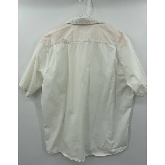 Mens Wrangler White Short Sleeve Size Extra Large - Picture 2 of 9